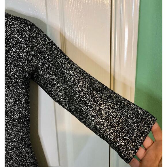 Gianni Bini Gold & Black Short Party Evening Cocktail Dress Sparkly Size XS - Picture 3 of 8